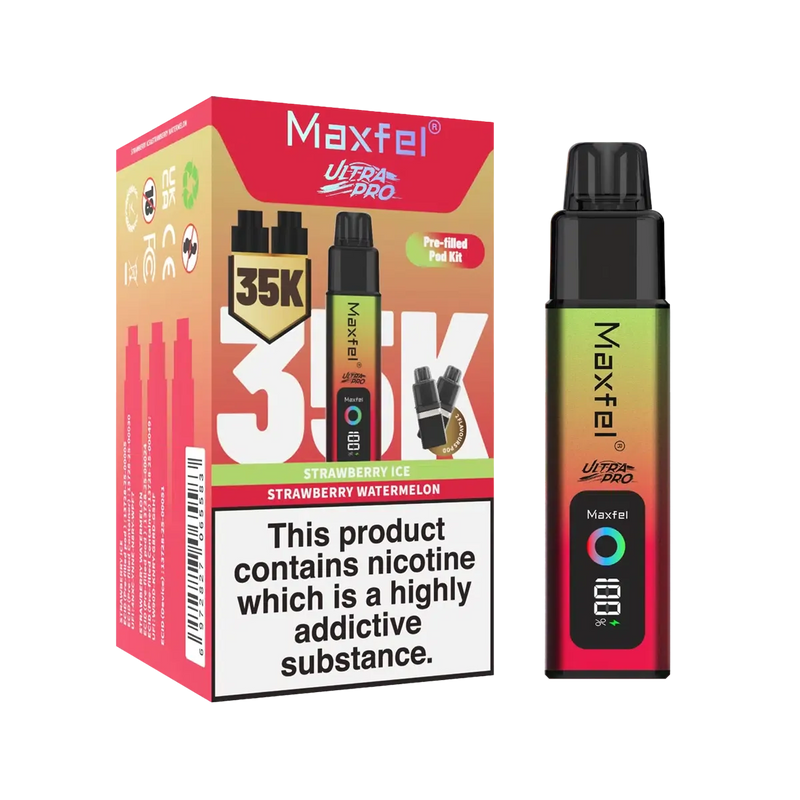 Maxfel Ultra Pro 35000 puffs vape kit 