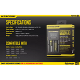 Nitecore Digicharger D2 EU