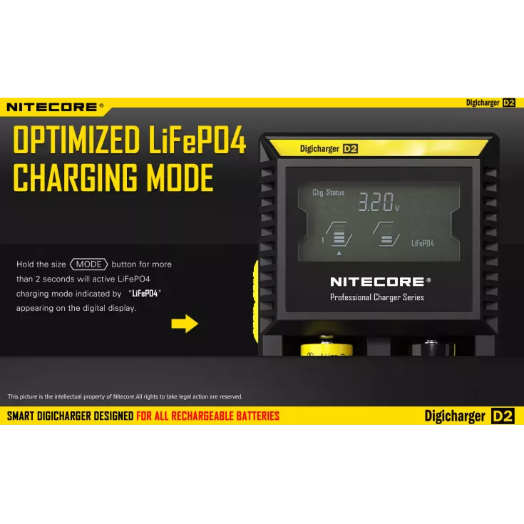 Nitecore Digicharger D2 EU