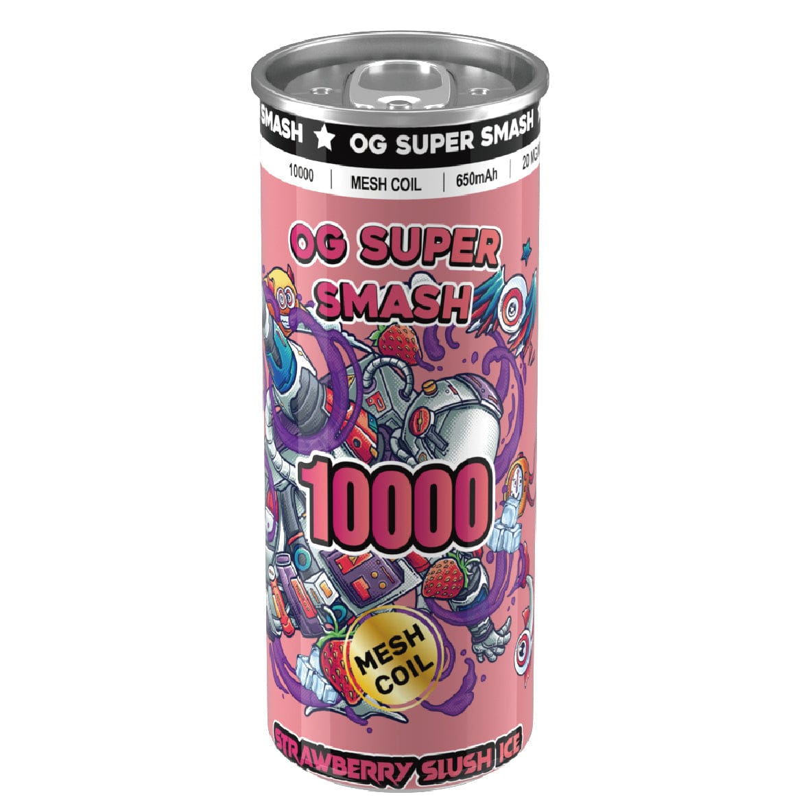 OG Super Smash 10000 Puffs Disposable Vape | 5 Each OG Super Smash 10000 Puffs Disposable Vape | 5 Each