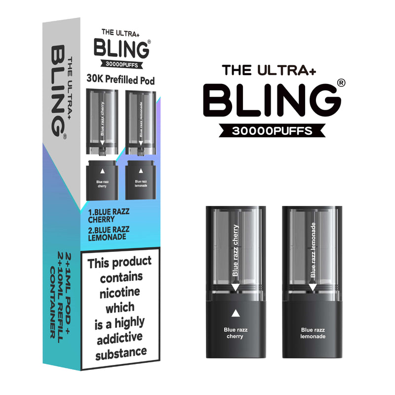 The Ultra Puff Bling 30K Refill/ Replacement Pod - From £6.99
