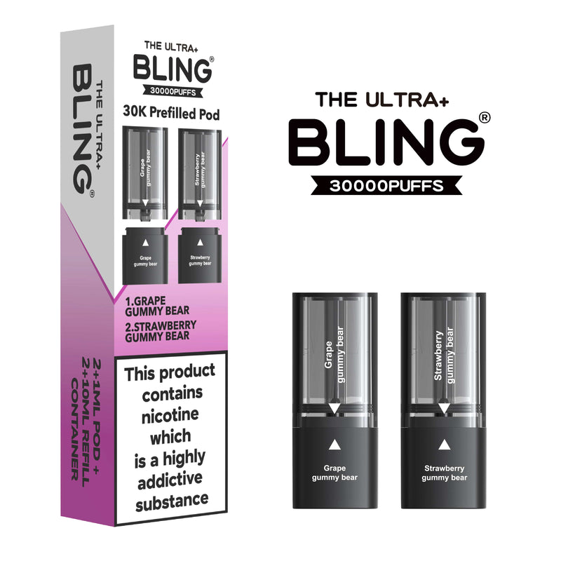 The Ultra Puff Bling 30K Refill/ Replacement Pod - From £6.99
