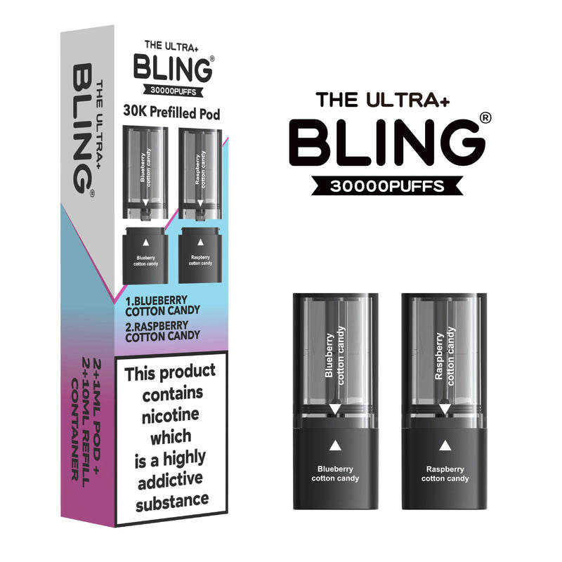 The Ultra Puff Bling 30K Refill/ Replacement Pod - From £6.99