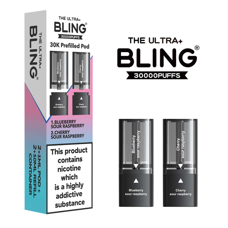 The Ultra Puff Bling 30K Refill/ Replacement Pod - From £6.99