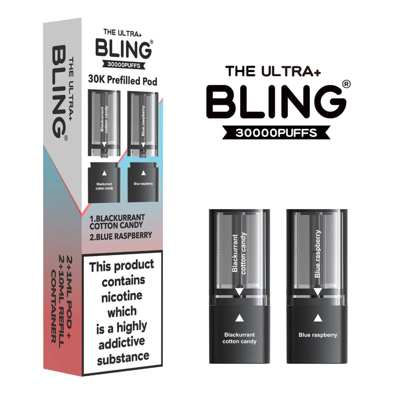 The Ultra Puff Bling 30K Refill/ Replacement Pod - From £6.99