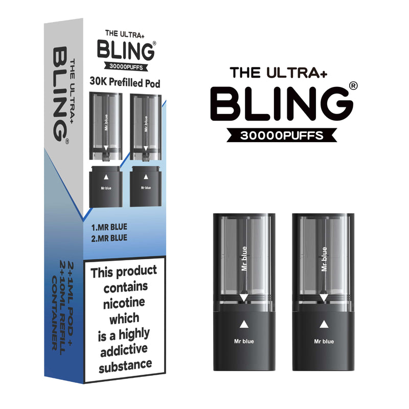 The Ultra Puff Bling 30K Refill/ Replacement Pod - From £6.99