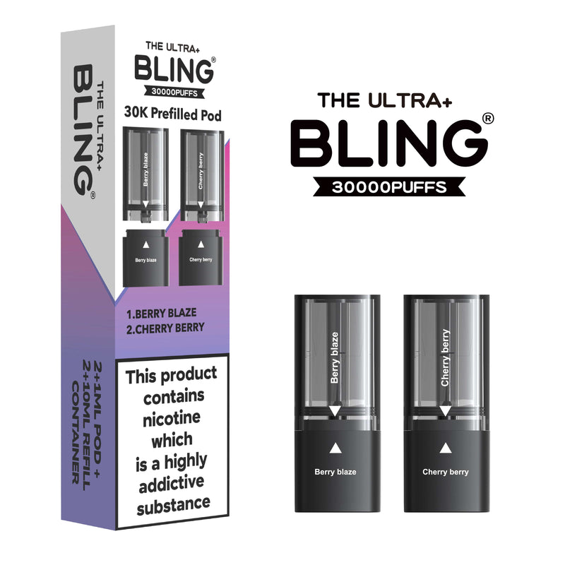 The Ultra Puff Bling 30K Refill/ Replacement Pod - From £6.99