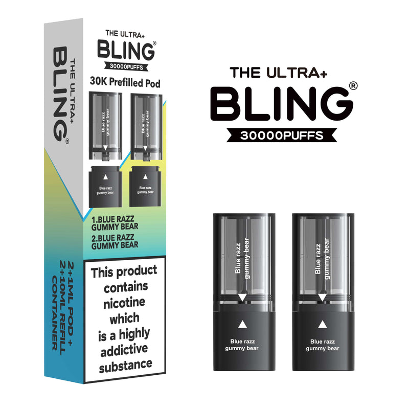 The Ultra Puff Bling 30K Refill/ Replacement Pod - From £6.99