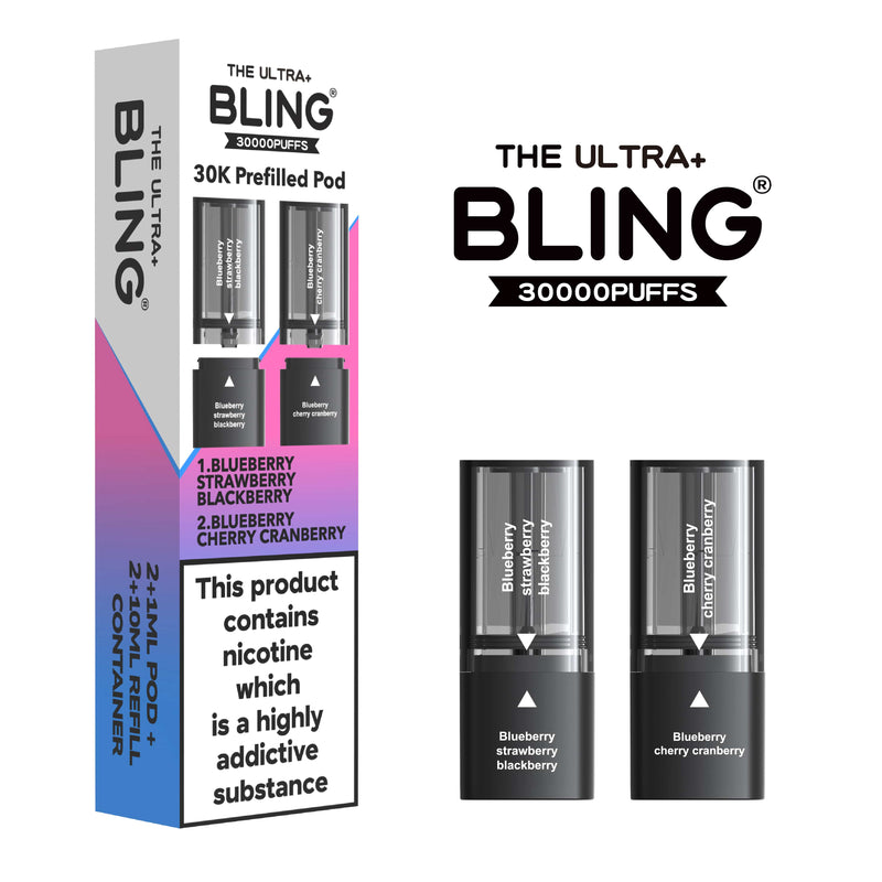 The Ultra Puff Bling 30K Refill/ Replacement Pod - From £6.99