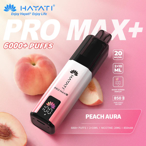 Hayati Pro Max Plus 6k Prefilled Pod kit - Starting From £6.79