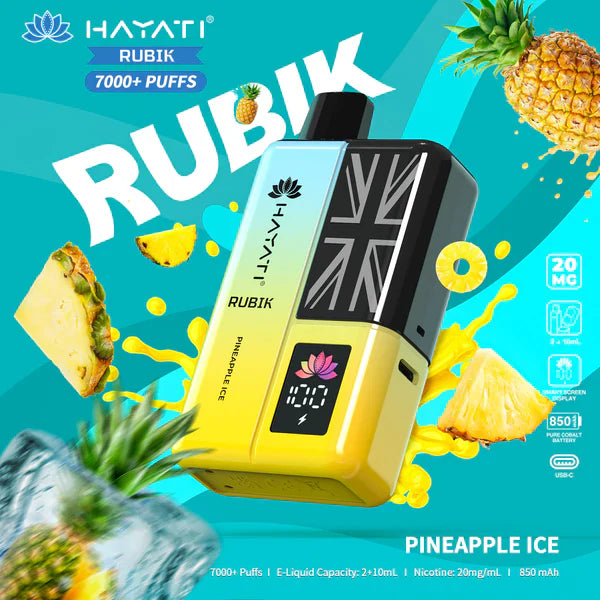 Hayati Rubik 7000 Prefilled Pod Kit | From 8.50 Hayati Rubik 7000 Prefilled Pod Kit | From 8.50