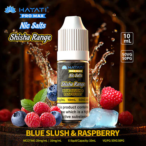 Hayati Pro Max Nic Salt Shisha Range
