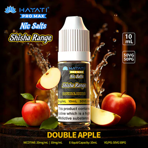 Hayati Pro Max Nic Salt Shisha Range