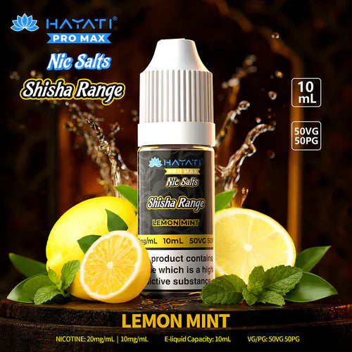 Hayati Pro Max Nic Salt Shisha Range