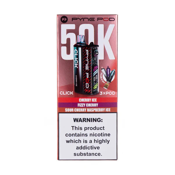 Pyne Pod Click 50K Prefilled Pod Kit 50,000 Puffs - From £11.50