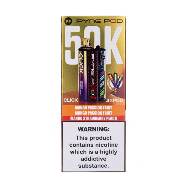 Pyne Pod Click 50K Prefilled Pod Kit 50,000 Puffs - From £11.50