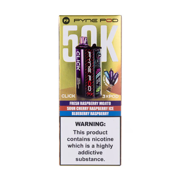 Pyne Pod Click 50K Prefilled Pod Kit 50,000 Puffs - From £11.50