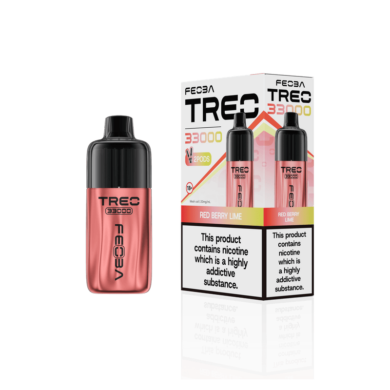 Feoba Treo 33K, 33000 Puffs Prefilled Pod Vape Kit - Starting From £8.99