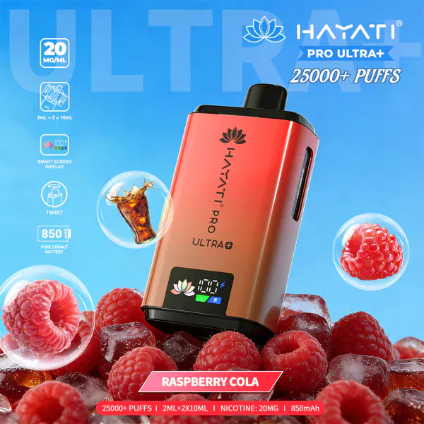 Hayati Pro Ultra Plus 25000 Puffs Prefilled Pod Kit - From £8.99