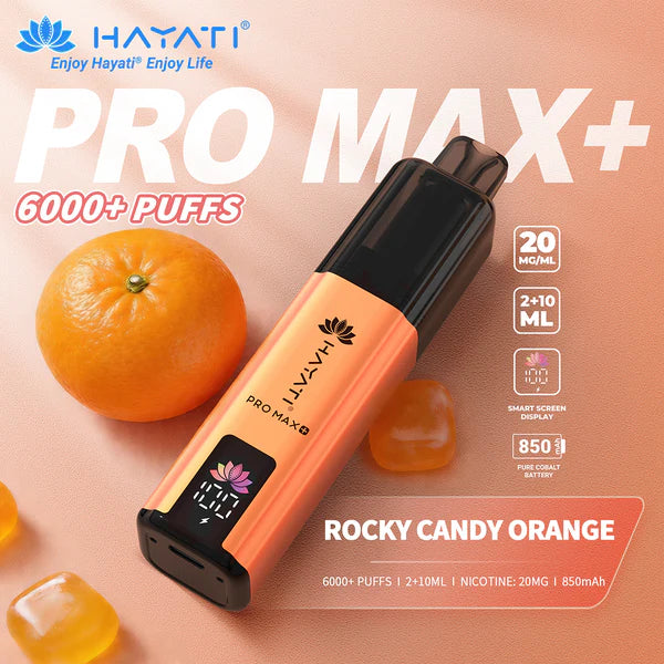 Hayati Pro Max Plus 6k Prefilled Pod kit - Starting From £6.79