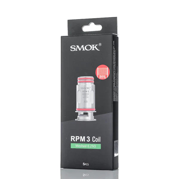SMOK rpm 3 coil 2ml meshed 0.15 ohms  40-80 Watt