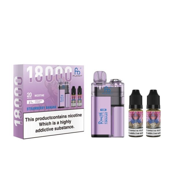 Fumot RandM Tornado 18000, 18k Puffs Prefilled Pod vape kit