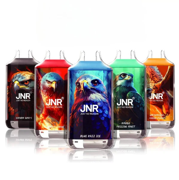 JNR Falcon-X 18000 Puffs Disposable Vape | 5 Each JNR Falcon-X 18000 Puffs Disposable Vape | 5 Each