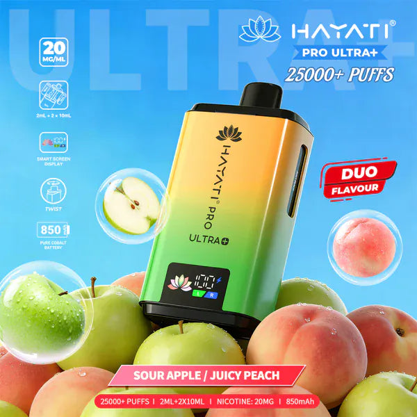Hayati Pro Ultra Plus 25000 Puffs Prefilled Pod Kit - From £8.99