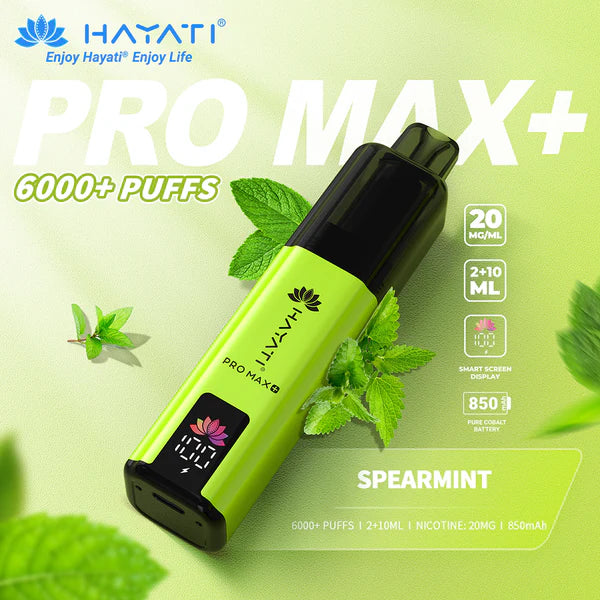 Hayati Pro Max Plus 6k Prefilled Pod kit - Starting From £6.79