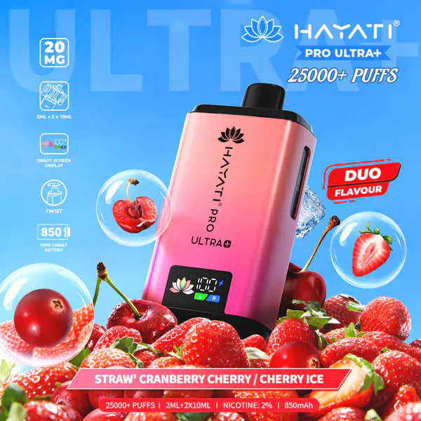 Hayati Pro Ultra Plus 25000 Puffs Prefilled Pod Kit - From £8.99
