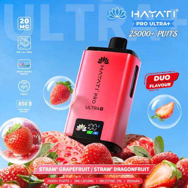 Hayati Pro Ultra Plus 25000 Puffs Prefilled Pod Kit - From £8.99