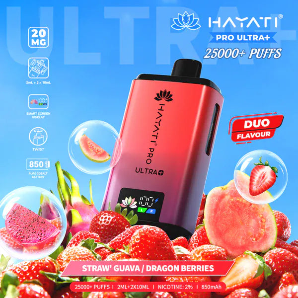 Hayati Pro Ultra Plus 25000 Puffs Prefilled Pod Kit - From £8.99