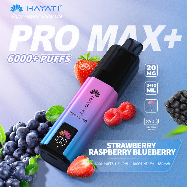 Hayati Pro Max Plus 6k Prefilled Pod kit - Starting From £6.79