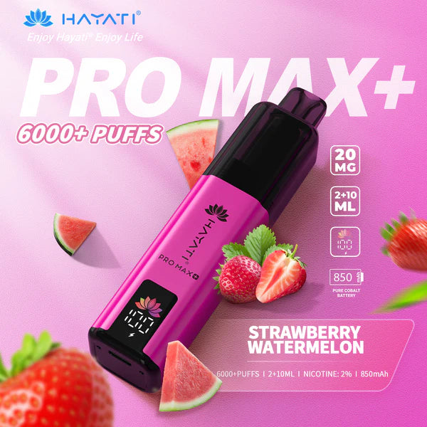 Hayati Pro Max Plus 6k Prefilled Pod kit - Starting From £6.79