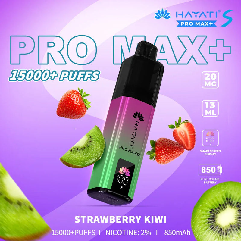 Hayati Pro Max Plus S 15000 Puffs Prefilled Pod Kit - From £10.99