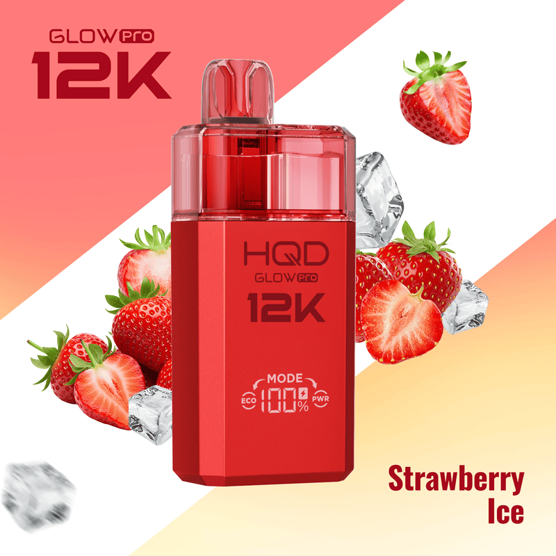 HQD Glow Pro 12k Prefilled Pod kit - From £8.49