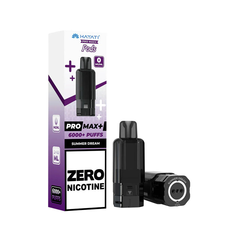 HAYATI PROMAX 6000 PLUS PODS 0MG (ZERO NICOTINE)
