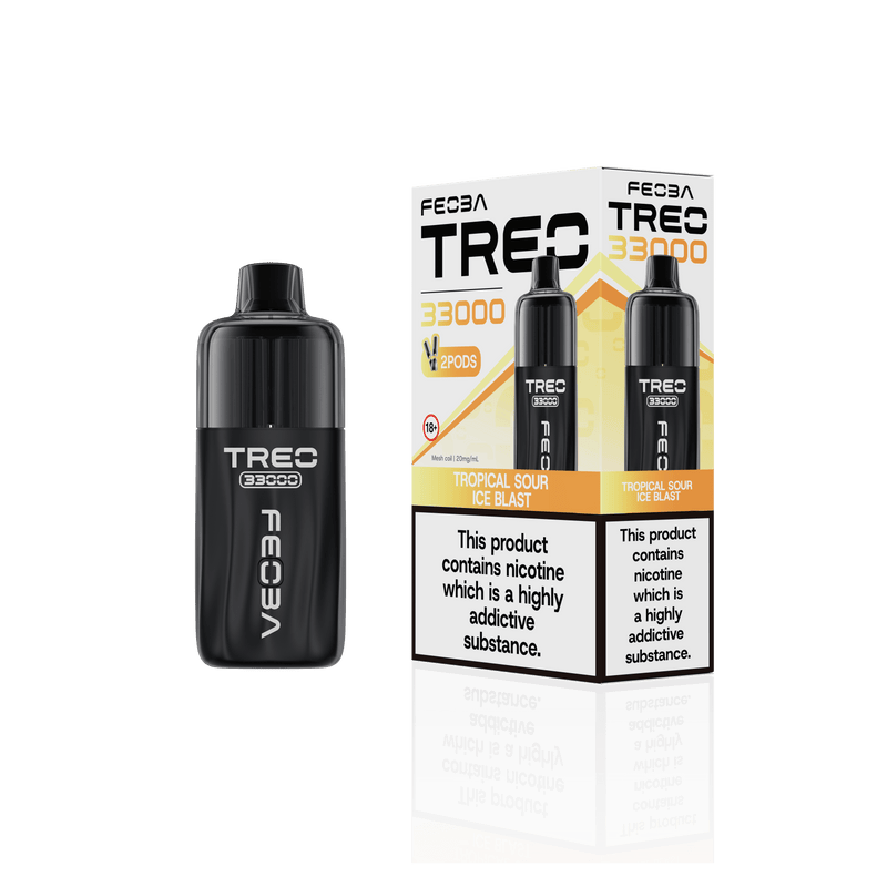 Feoba Treo 33K, 33000 Puffs Prefilled Pod Vape Kit - Starting From £8.99