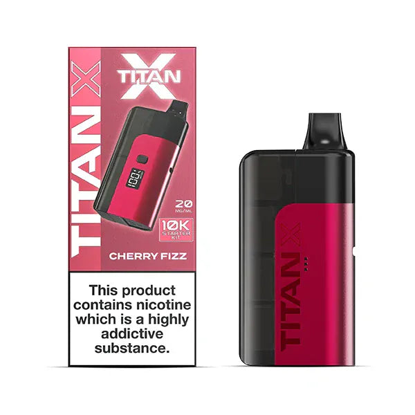 Titan X 10K, 10000 Puffs Prefilled Pod Kit - Starting From £10.50