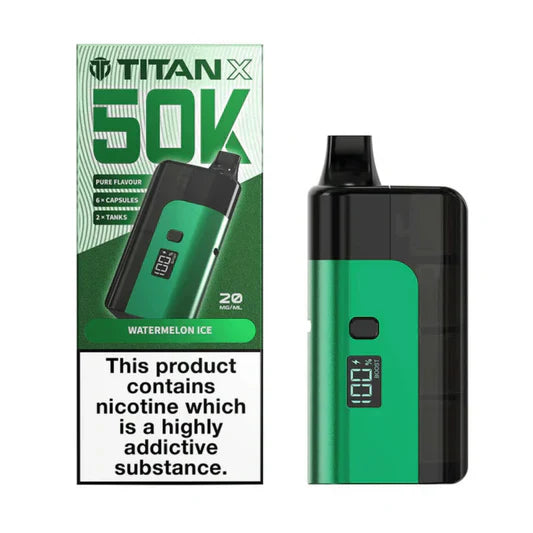 Titan X 50K Prefilled Pod Kit - From £10.60