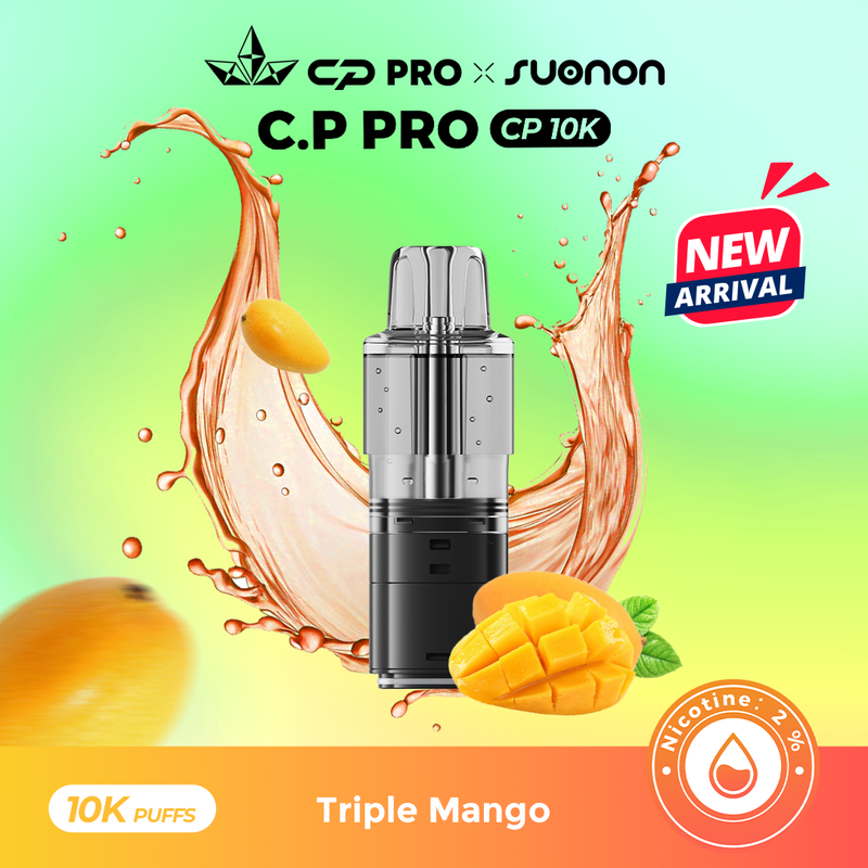 CP Pro CP 10k Prefilled refill Pods - Any 3 for £11.79