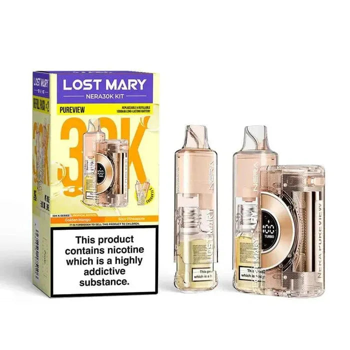 Lost Mery Nera Pureview 30k , 30,000 Puffs Prefilled Pod Kit