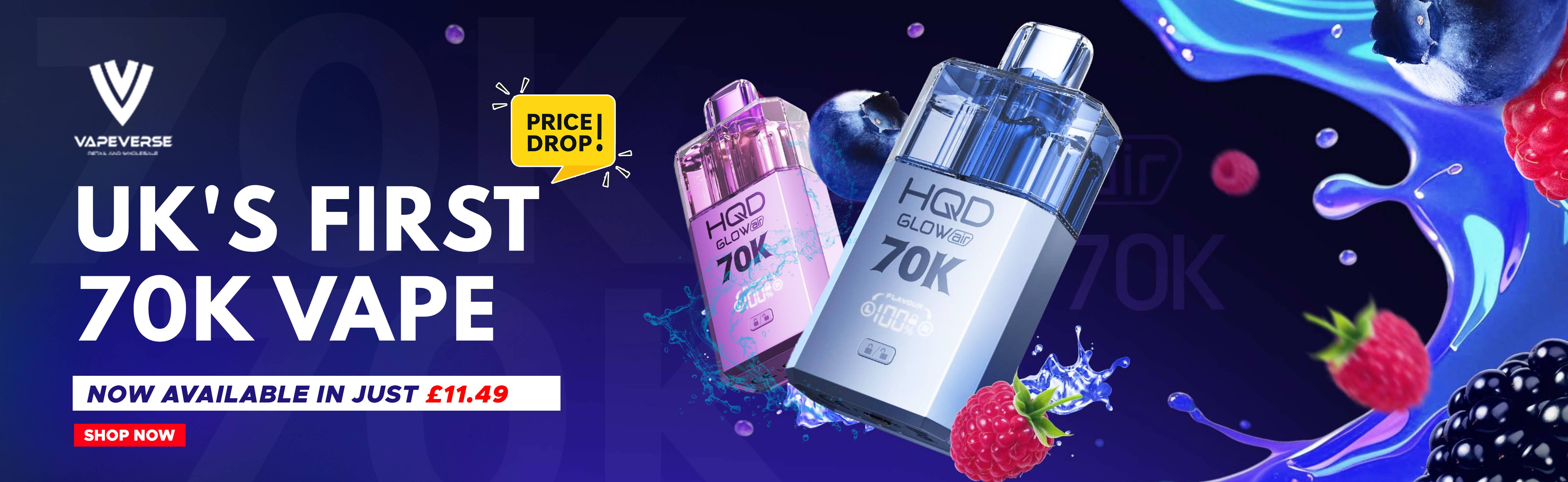 UK's First 70K Vape