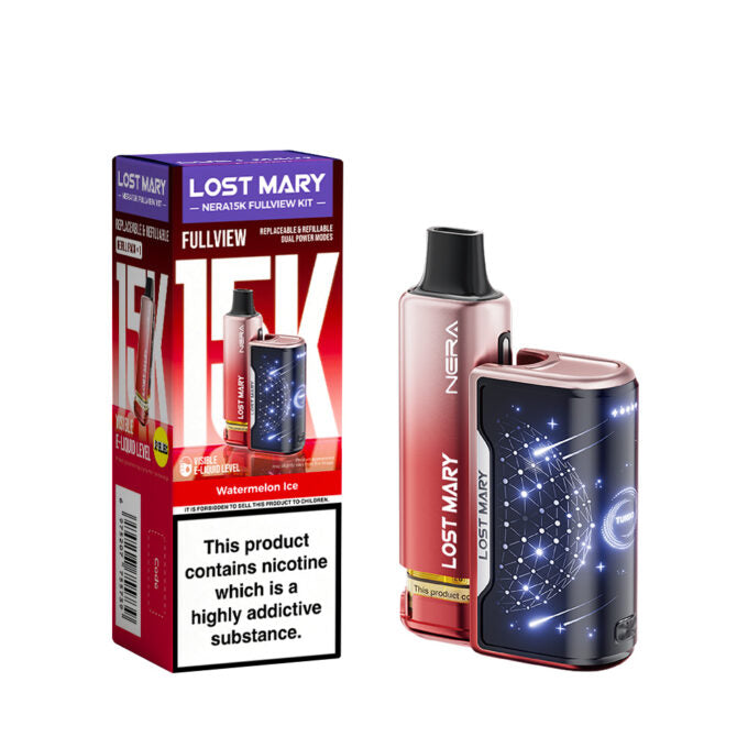 Lost Mary Nera 15k Full View Kit