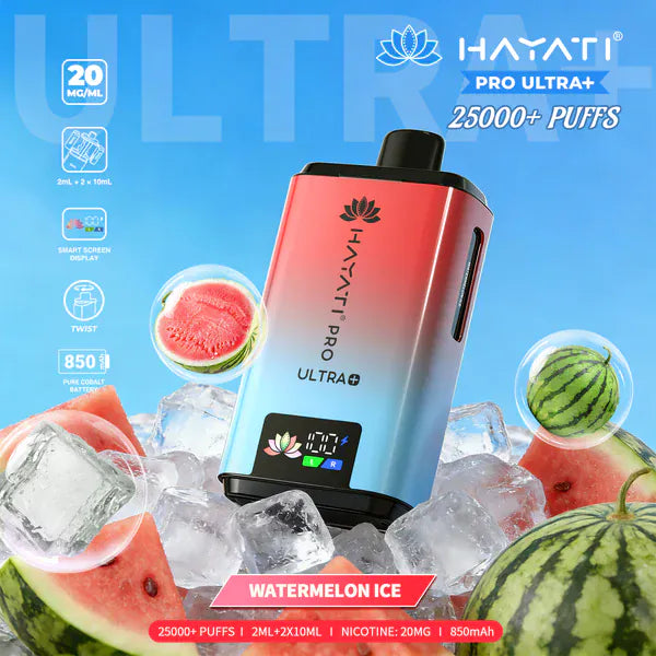 Hayati Pro Ultra Plus 25000 Puffs Prefilled Pod Kit - From £8.99