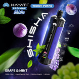 Hayati Pro Max Shisha 15000+ Puffs Disposable Vape