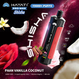 Hayati Pro Max Shisha 15000+ Puffs Disposable Vape