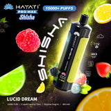 Hayati Pro Max Shisha 15000+ Puffs Disposable Vape