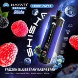 Hayati Pro Max Shisha 15000+ Puffs Disposable Vape