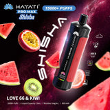 Hayati Pro Max Shisha 15000+ Puffs Disposable Vape